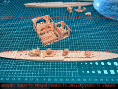 3d Printed 1/700 Soviet Cruiser Krasnyi Kavkaz 1944(full Hull/waterline)
