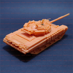 3d 打印 1/72/144 苏联 T-72B 主战坦克未上色套件-