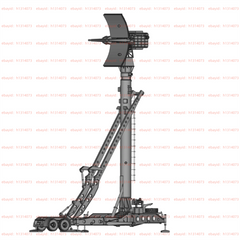 3d Printed 1/72/144 Russia 340v6m Radar Mast