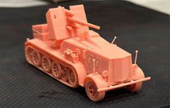 3d Printed 1/72 88 self-propelled artillery Unpainted Kit