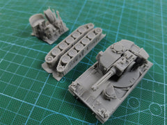 3d Printed 1/35/72 American T-249 Six-barreled Self-Propelled Anti-Aircraft Kit