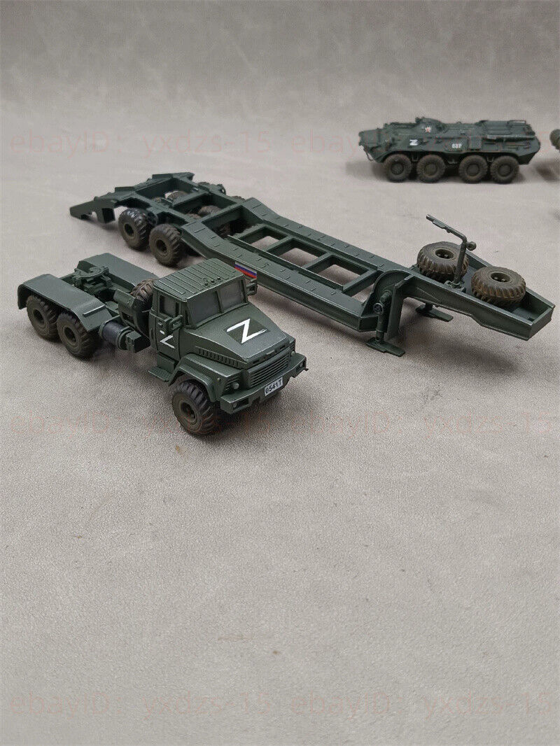 1/72 Russian Tank Towing Trailer Painted Finished Model