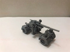 3d Printed 1/72 8.8cm Flak 36 Mobile Gun ﻿Unpainted Kit