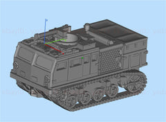 3d Printed 1/72/144 U.S. Army M4 High-Speed Tractor ﻿Unpainted Kit