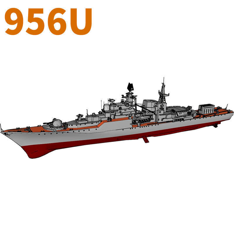 3d Printed Kit 1/700/1250/2000 Ussr Modern Class 956/956em/956u Destroyer