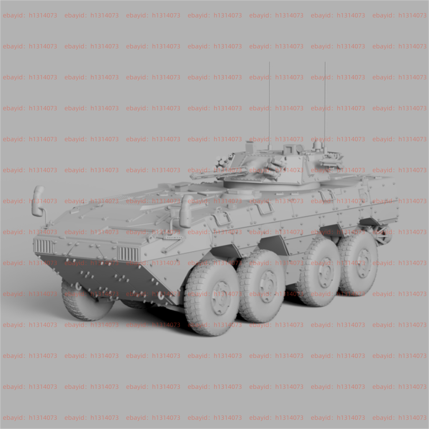 3d Printed 1/72/144 ZBL-09 8×8 Wheeled Infantry Fighting Vehicle Unpainted Kit