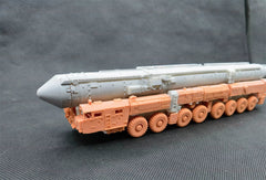 3d Printed Kit 1/43 Russian Topol-m Intercontinental Ballistic Missile