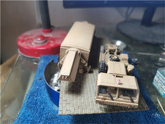 1/72 US M983 Trailer with AN/TPY-2 X-band Radar Painted Finished Model