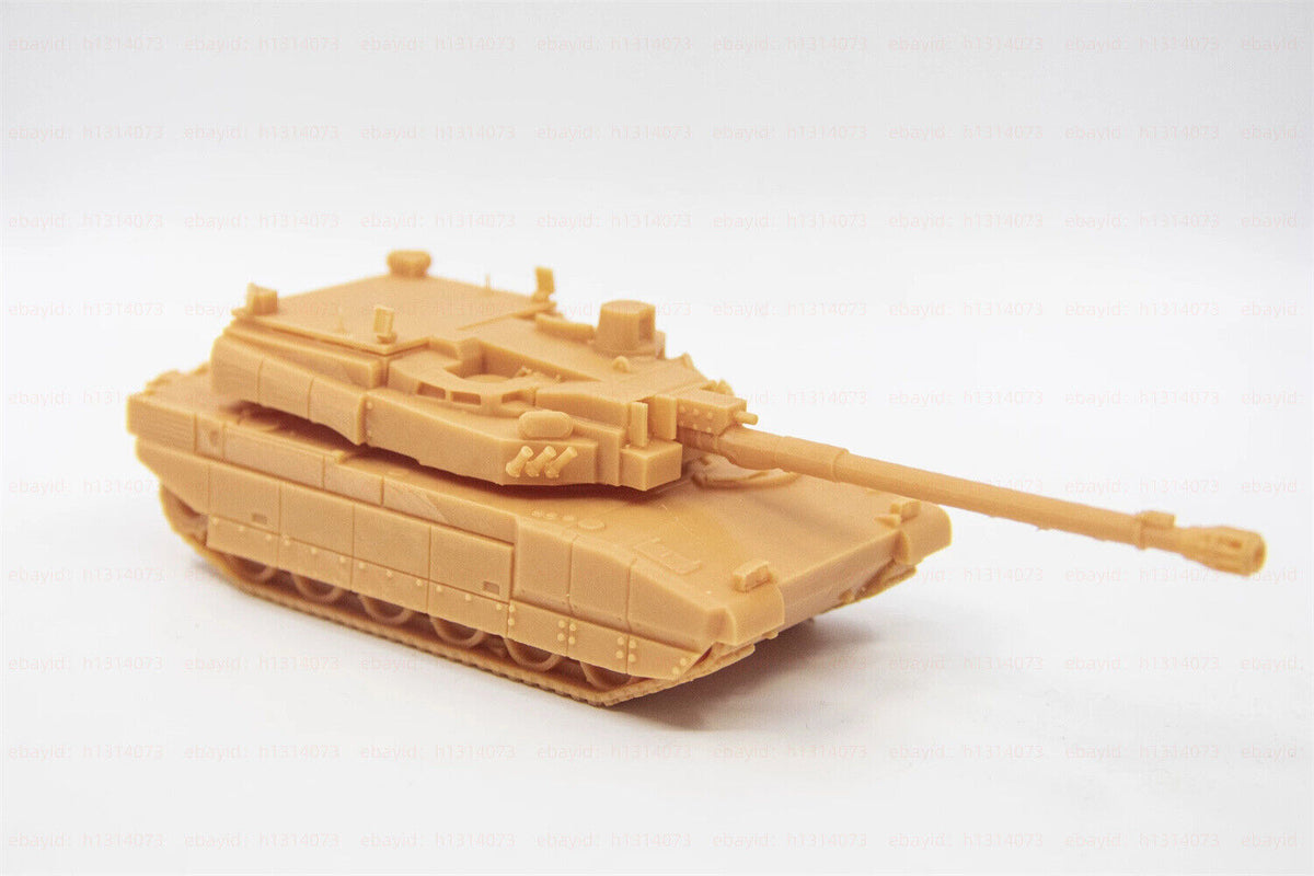 3d Printed 1/72/144 French Leclerc with 140mm Main Gun Version Unpainted Kit