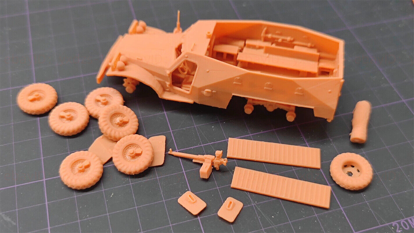 3d Printed 1/72/87 BTR-152 Wheeled Armored Vehicle ﻿Unpainted Kit
