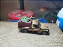 1/72 Middle East Armed Pickup Truck Painted Finished Model