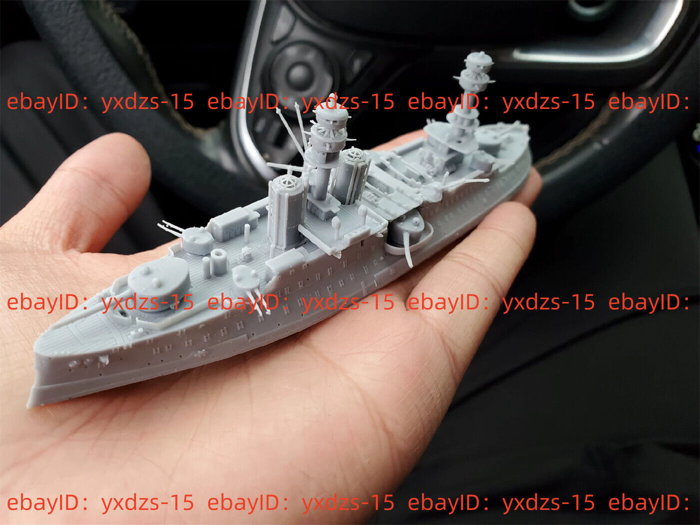 1/700 French Battleship Jaureguiberry. Waterline
