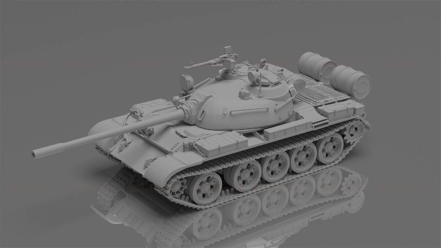 3d Printed 1/72/87 Soviet T-55A Main Battle Tank ﻿Unpainted Kit