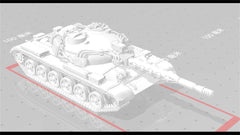 3d Printed 1/35/72 Russian F-series "Resistor" Object 140 Medium Tank Kit