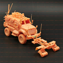 3d Printed 1/72 U.S. Military MAXXPRO Mine-Resistant Vehicle Unpainted Kit