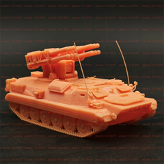 3d Printed 1/72 Mtlb Sosna Air Defense Vehicle Unpainted Kit
