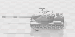 3d Printed 1/72 US XM66F Tank Destroyer Unpainted Kit