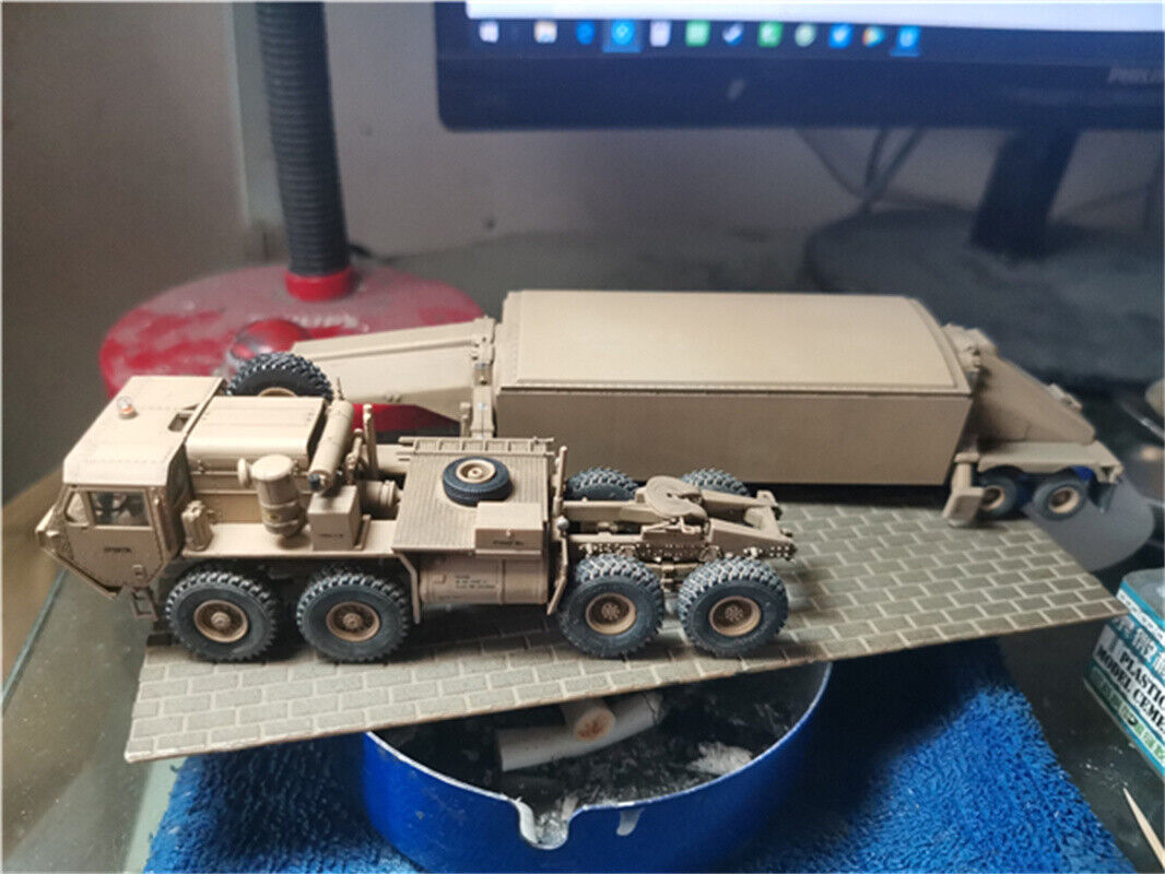 1/72 US M983 Trailer with AN/TPY-2 X-band Radar Painted Finished Model