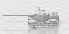 3d Printed 1/72 US XM66F Tank Destroyer Unpainted Kit