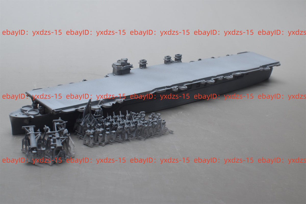 1/700 Uss Saipan Cvl-48 (1948) Aircraft Carrier A-1(6 Pcs) And F8f(6 Pcs)