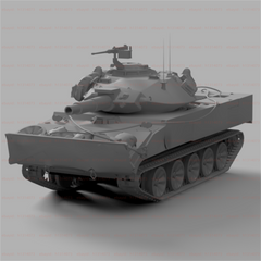 3d Printed 1/72 XM551 Sheridan Unpainted Kit