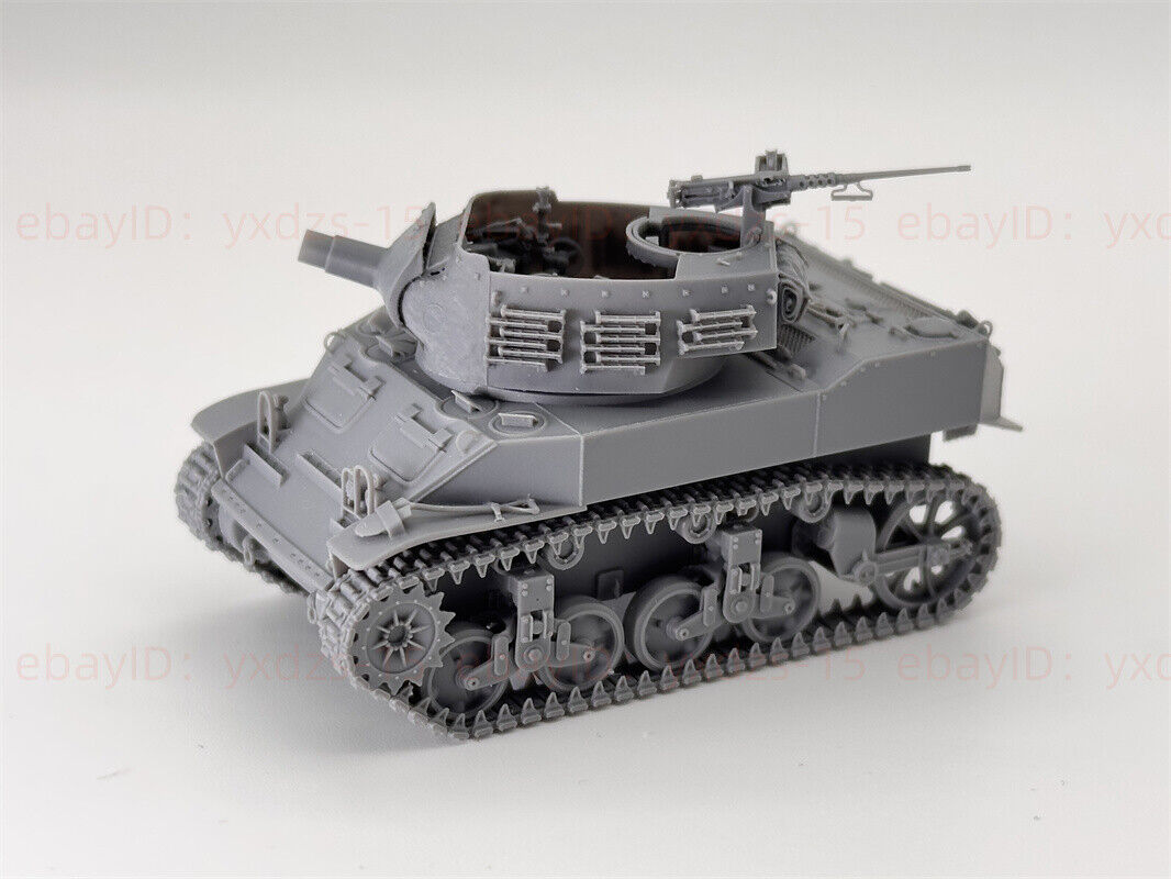 3d Printed 1/72 75 mm Howitzer Motor Carriage M8 ﻿unpainted Kit