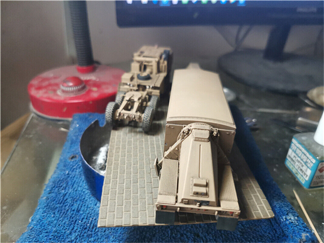1/72 US M983 Trailer with AN/TPY-2 X-band Radar Painted Finished Model