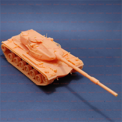 3d Printed 1/72/144 M48 Tank with 120mm (Gun) Unpainted Kit