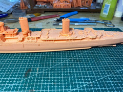 3d Printed 1/350 United Kingdom Arethusa Light Cruiser 1943(full Hull/waterline)