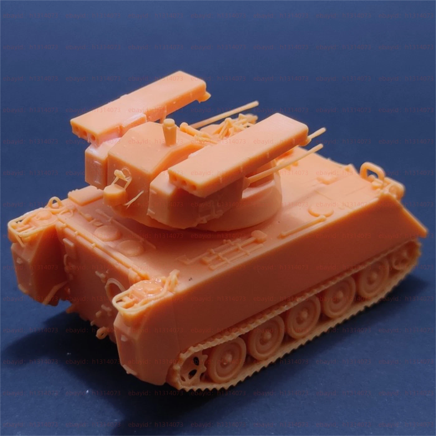 3d 打印 1/72 意大利 SIDAM 防空枪车未上色套件-