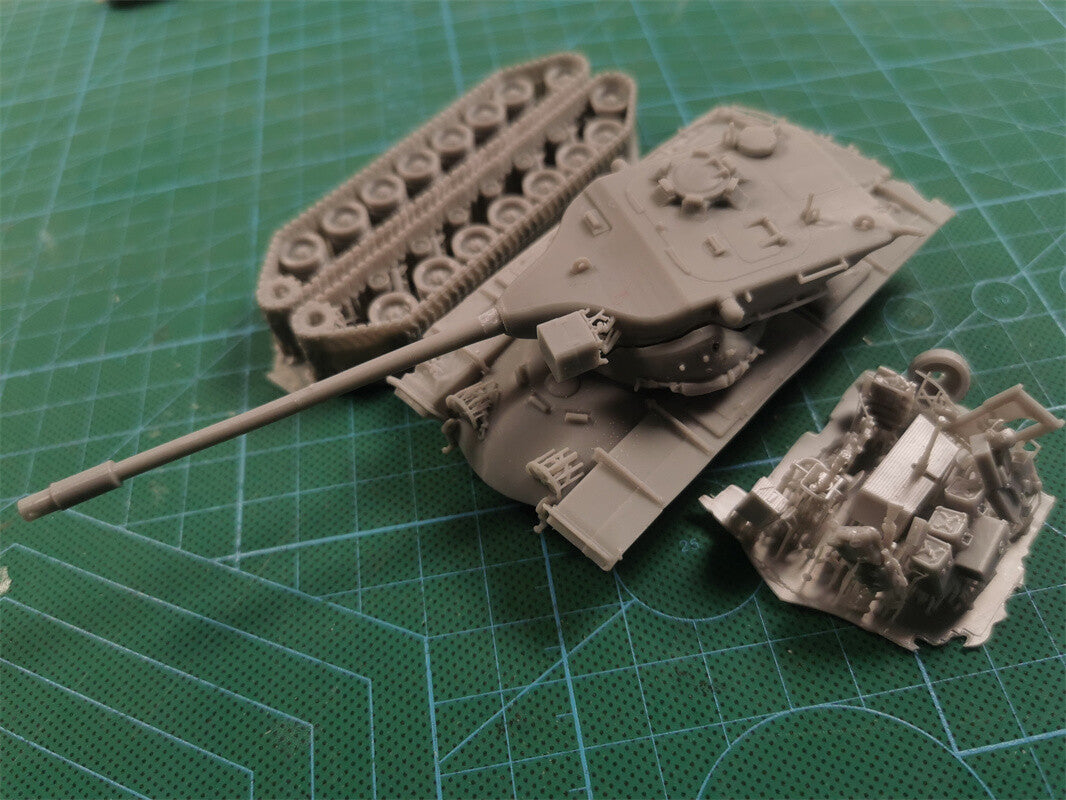 3d Printed 1/35/72 US F-series "Hellhound" T57 Clip-fed Heavy Tank Kit