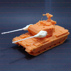 3d 打印 1/72/144 首席 Marksman 防空枪未上色套件-
