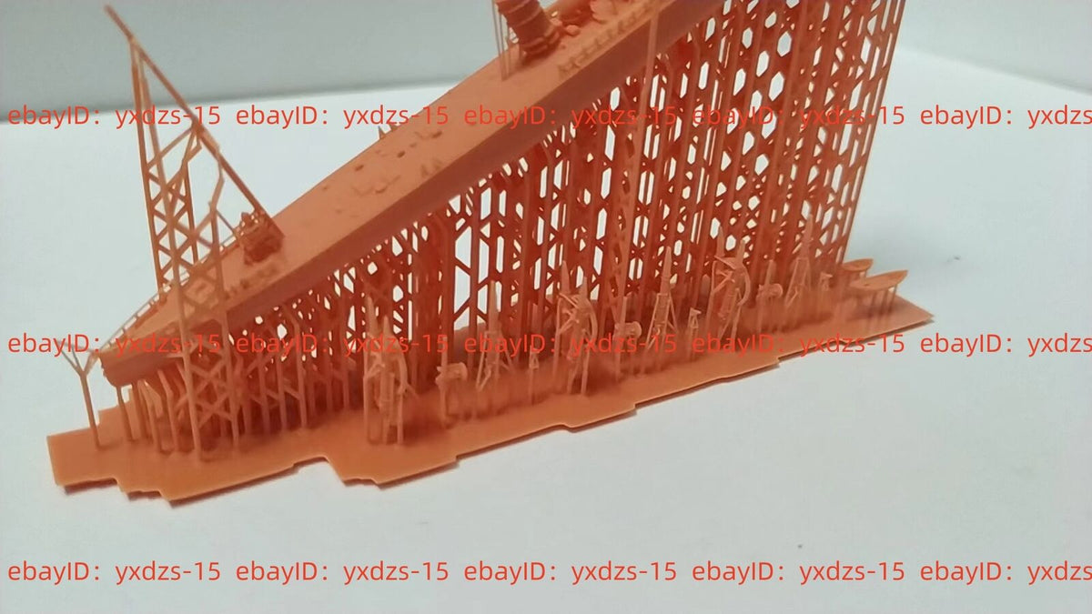 3d Printed 1/700 German V25 Destroyer