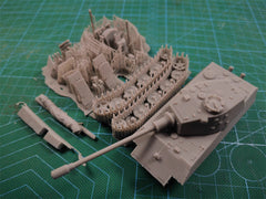 3d Printed 1/35/72 German D-series E-75 Heavy Tank "Sinking" Unpainted Kit