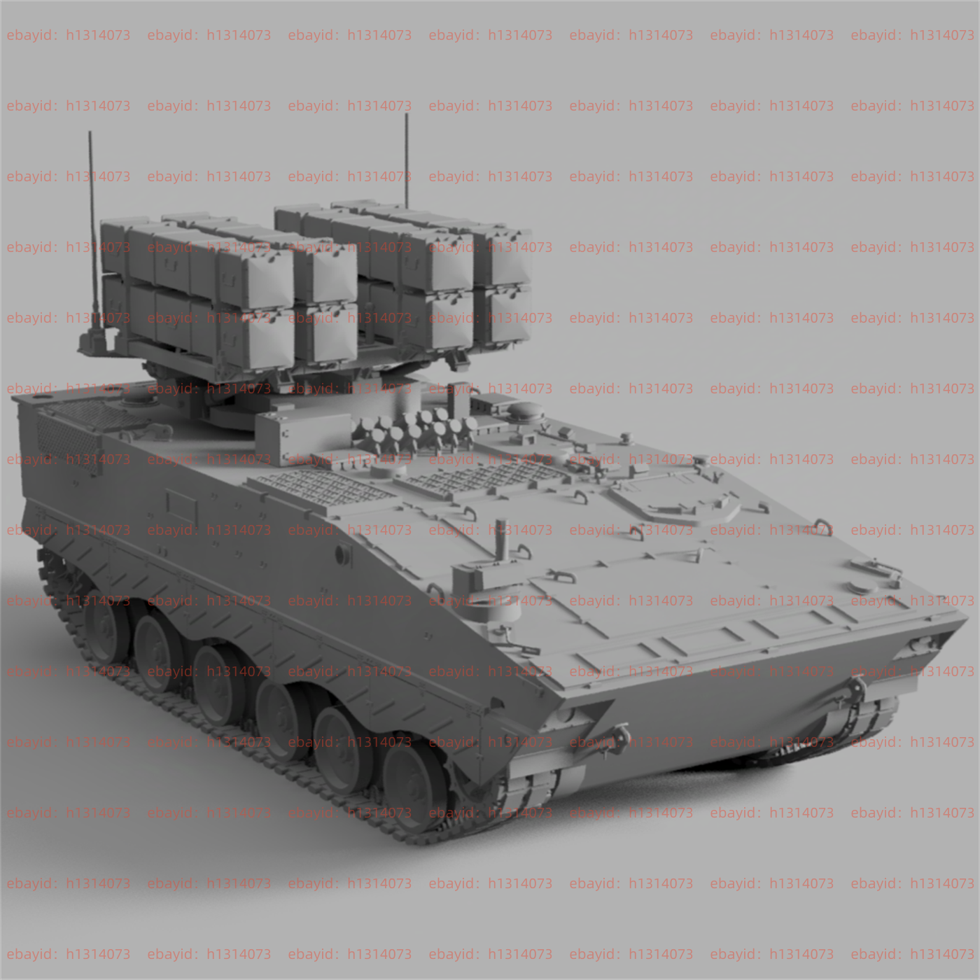 3d Printed 1/72 china AFT-10 Anti-tank Missile Vehicle Unpainted Kit