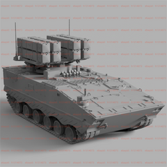 3d Printed 1/72 china AFT-10 Anti-tank Missile Vehicle Unpainted Kit