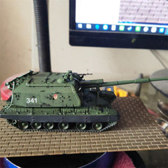 1/72 Russian 2S19-M2 Self-Propelled Howitzer Painted Finished Model
