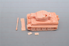 3d Printed 1/72 Germany Tiger Tank Unpainted Kit