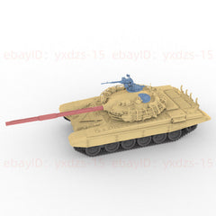 3d Printed 1/72 Syrian T-72M1 Main Battle Tank ﻿unpainted Kit