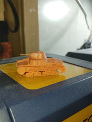 3d Printed 1/72 Italy Carro Armato M15/42 Tank ﻿Unpainted Kit