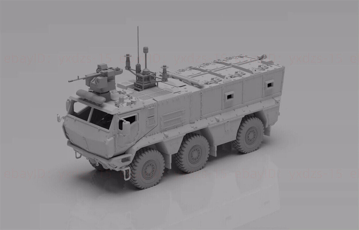 3d Printed 1/72/87 Kamaz Typhoon-K 6x6 Armoured Truck ﻿Unpainted Kit