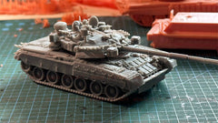 3d Printed 1/72 T-80U Main Battle Tank (Modernized Version) Unpainted Kit