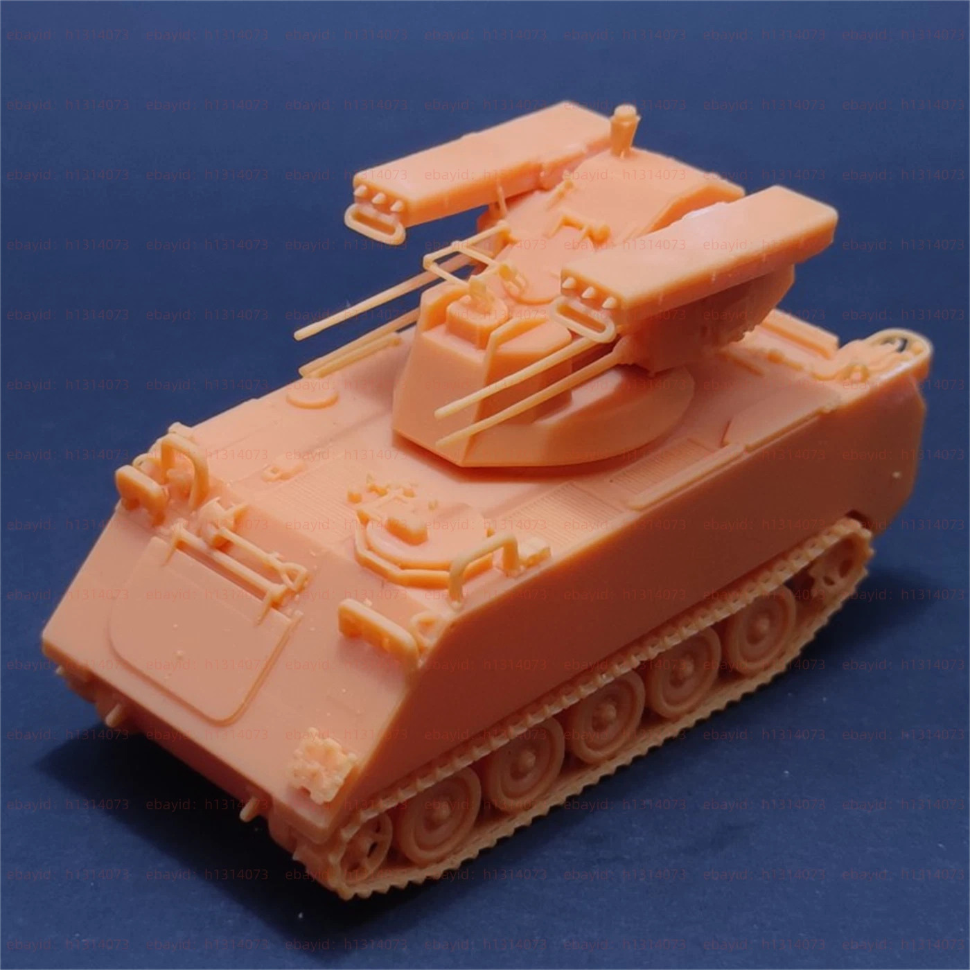 3d 打印 1/72 意大利 SIDAM 防空枪车未上色套件-