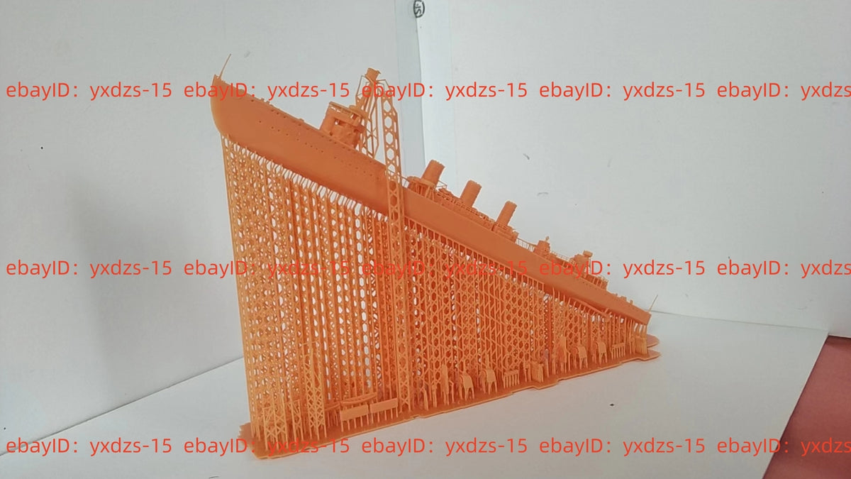 3d Printed 1/700 IJN Tenryu-class Light Cruiser