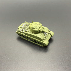 1/144 American M4a3-105 Sherman Medium Tank Painted Finished Model