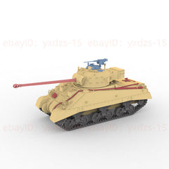 3d Printed 1/72 British Sherman VC Firefly Medium Tank ﻿unpainted Kit