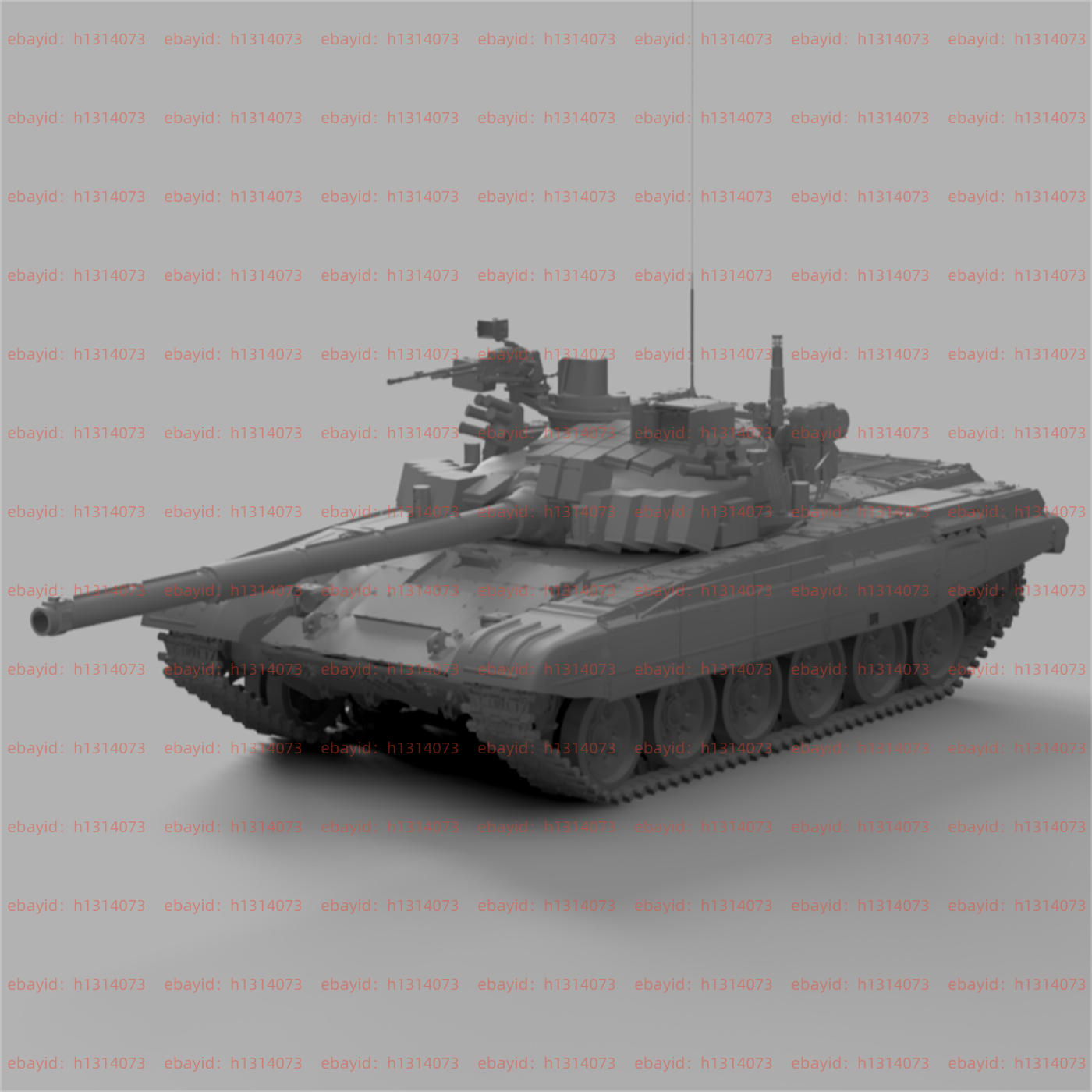 3d Printed 1/72/144 Czech T-72M4CZ Main Battle Tank Unpainted Kit