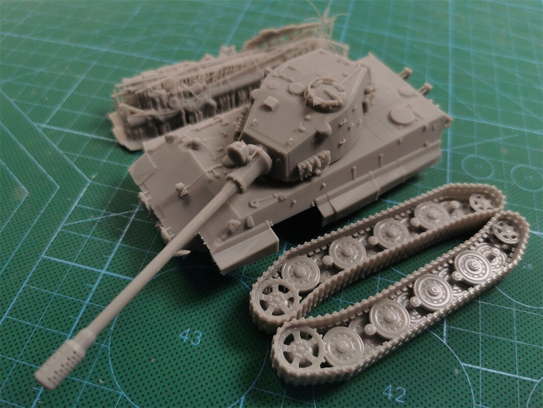 3d Printed 1/35/72 German D-series E-75 Heavy Tank "panzersturmpionier" Kit