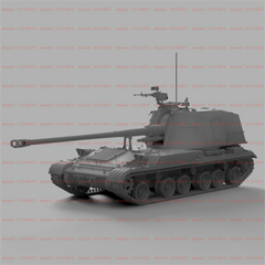 3d Printed 1/72/144 Type 83 130mm Self-Propelled Howitzer(PLZ-83) Unpainted Kit