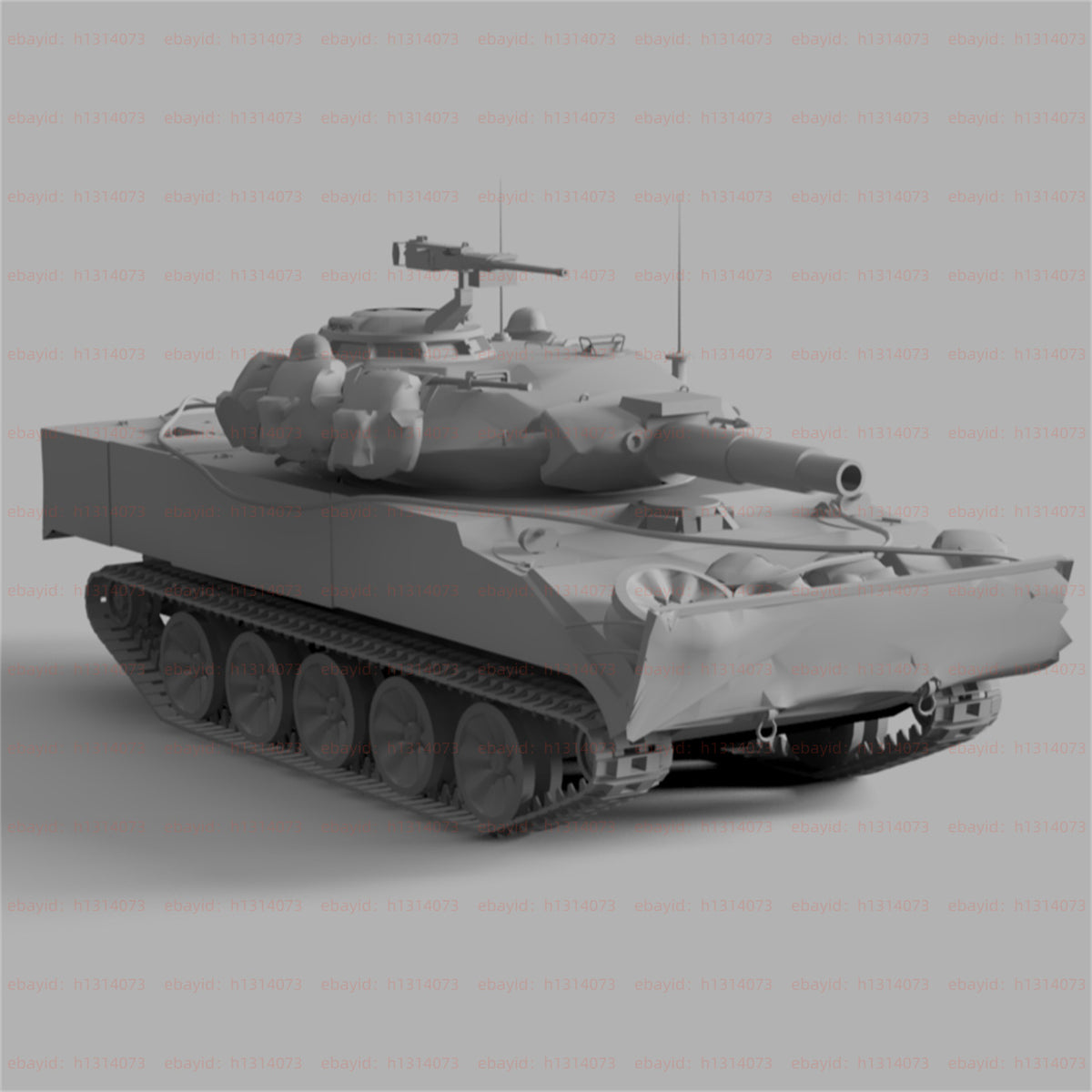 3d Printed 1/72 XM551 Sheridan Unpainted Kit